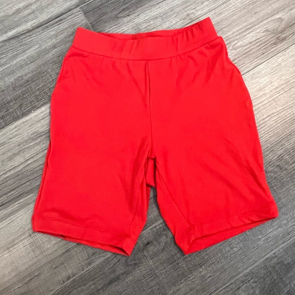 JLUXLABEL red biker shorts NWT. Size small